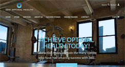 Desktop Screenshot of 360optimalhealth.com